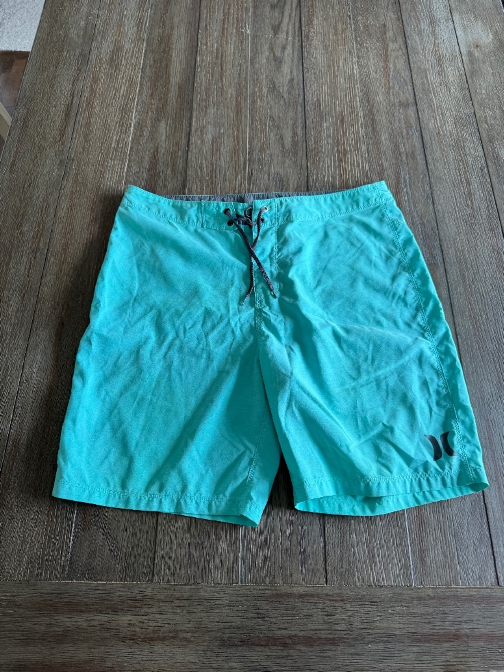 Hurley Men’s Aqua Teal 20” Board Shorts Swim Trunks
